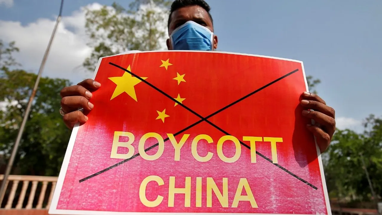  Boycott China Photograph:(Reuters) 