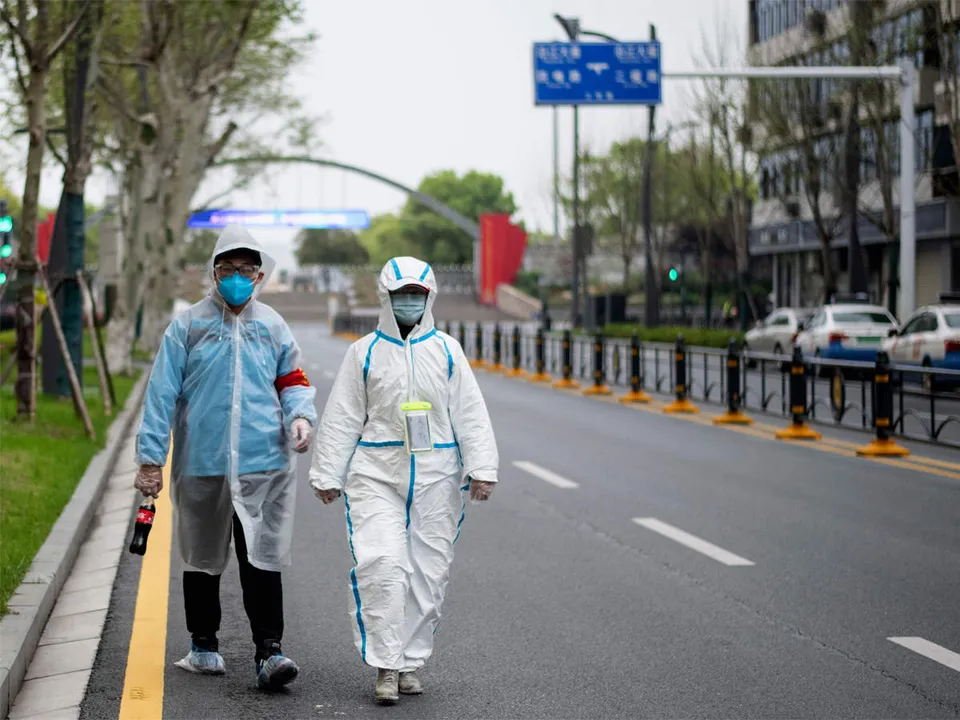  Coronavirus in China Photograph:(AFP) 