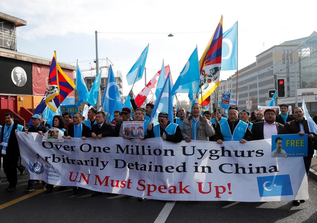  Uyghur Muslims Photograph:(Reuters) 