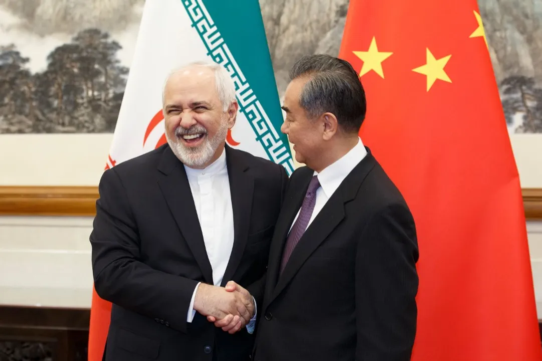  Iran China ties Photograph:(AFP) 