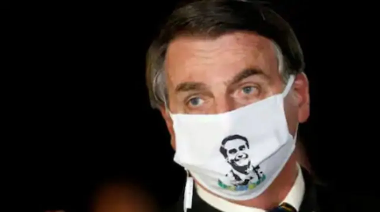  Brazilian PresidentÂ Jair Bolsonaro Photograph:(Reuters) 