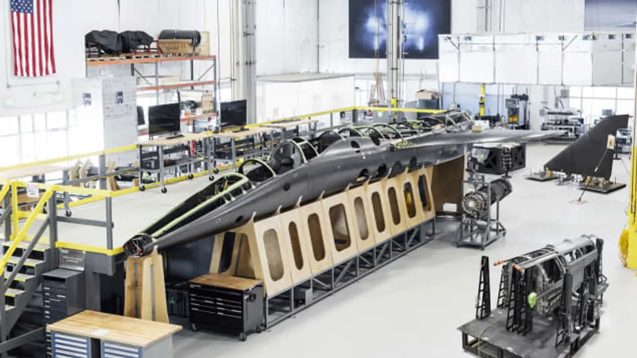  Boom Supersonic's experimental aircraft XB-1  Photograph:(WION) 