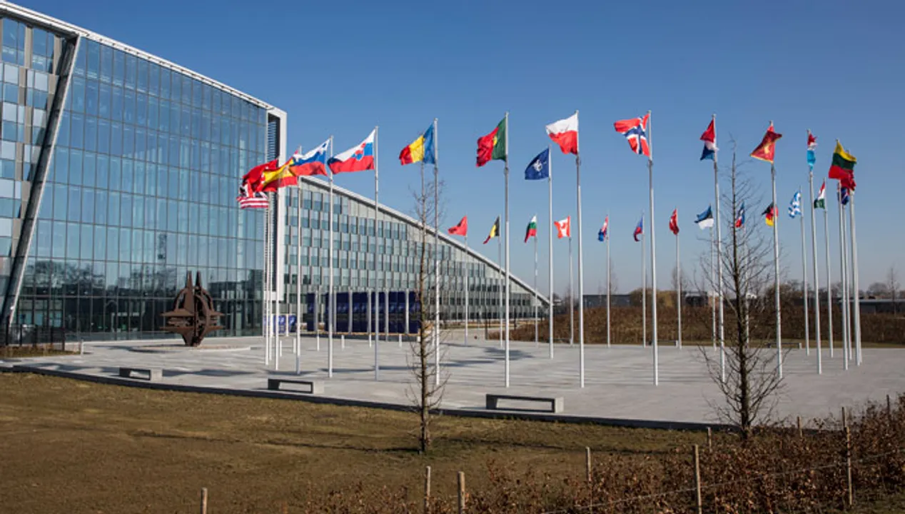  NATO headquarters Photograph:(AFP) 