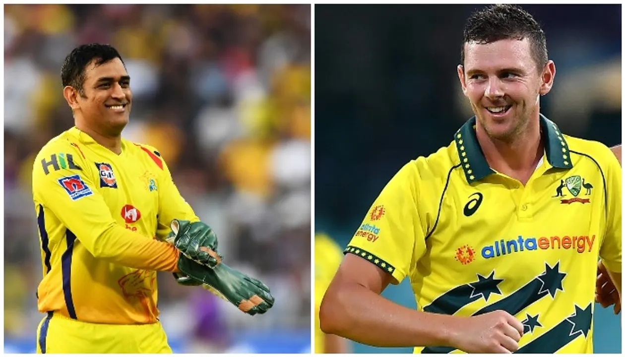  Exclusive | Excited to play for CSK and under MS Dhoni: Josh Hazlewood Photograph:(AFP) 