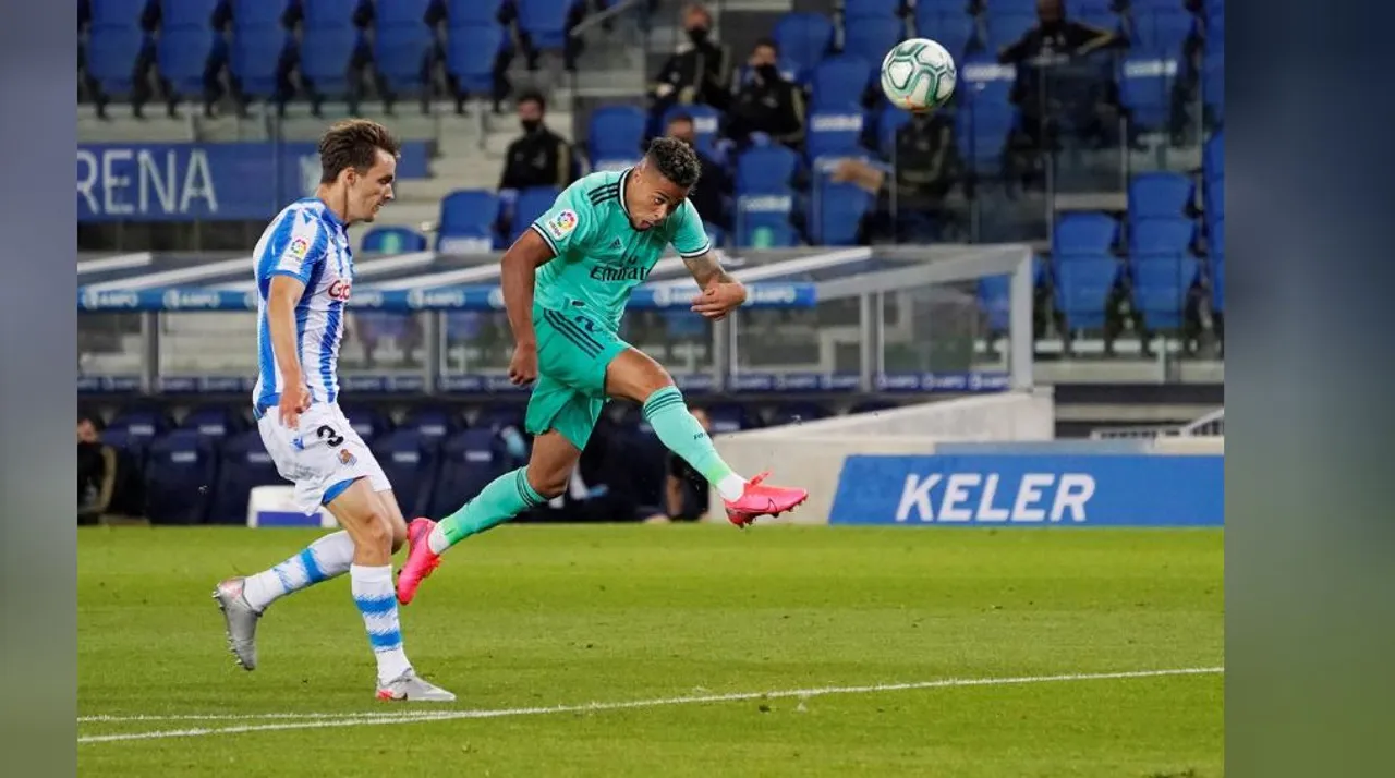  Real Madrid's Mariano Diaz tests positive for COVID-19 Photograph:(Reuters) 