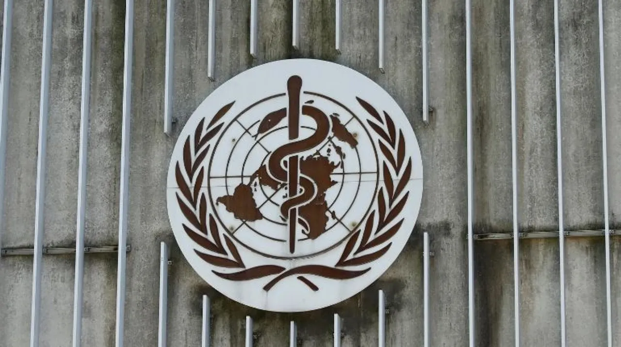  A logo is pictured on the headquarters of the World Health Orgnaization (WHO) in Geneva, Switzerland Photograph:(Reuters) 