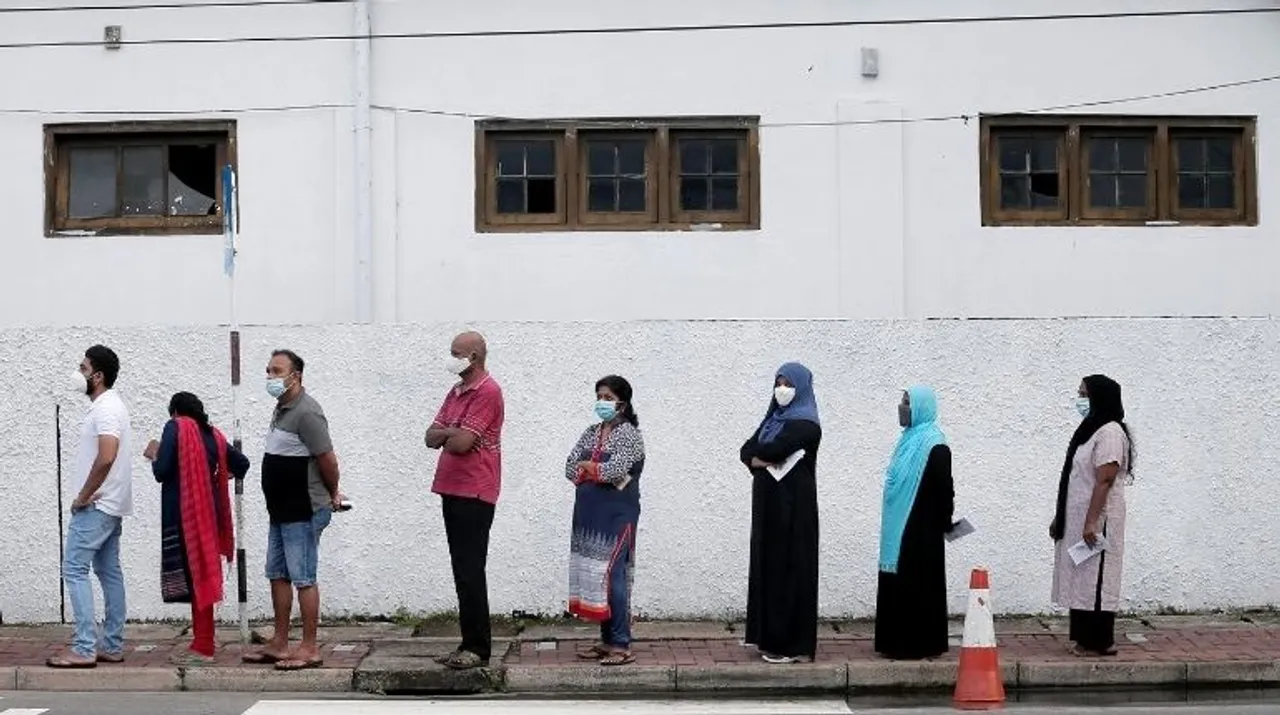  Sri Lanka elections Photograph:(Reuters) 