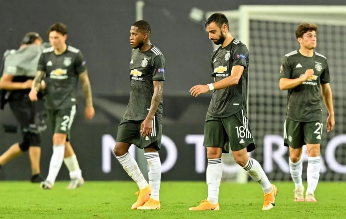  Will Manchester United get out of their group? Photograph:(Reuters) 