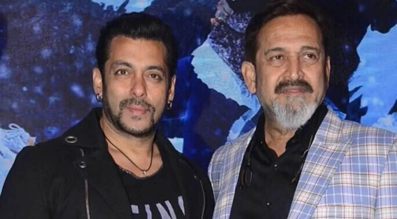  Mahesh Manjrekar with Salman Khan Photograph:(X) 