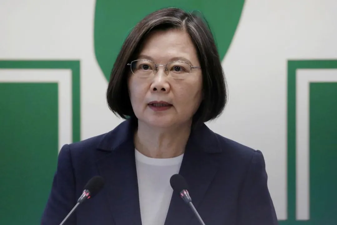  Taiwan President Tsai Ing-wen Photograph:(Reuters) 
