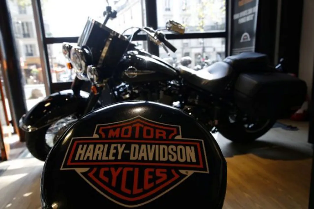  Harley Davidson Photograph:(Reuters) 