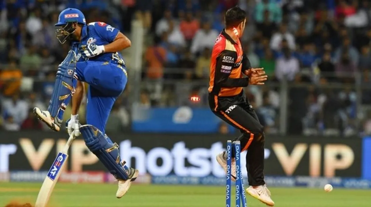  IPL 2020, MI vs SRH Live Streaming: How to watch Mumbai Indians vs Sunrisers Hyderabad? Photograph:(AFP) 