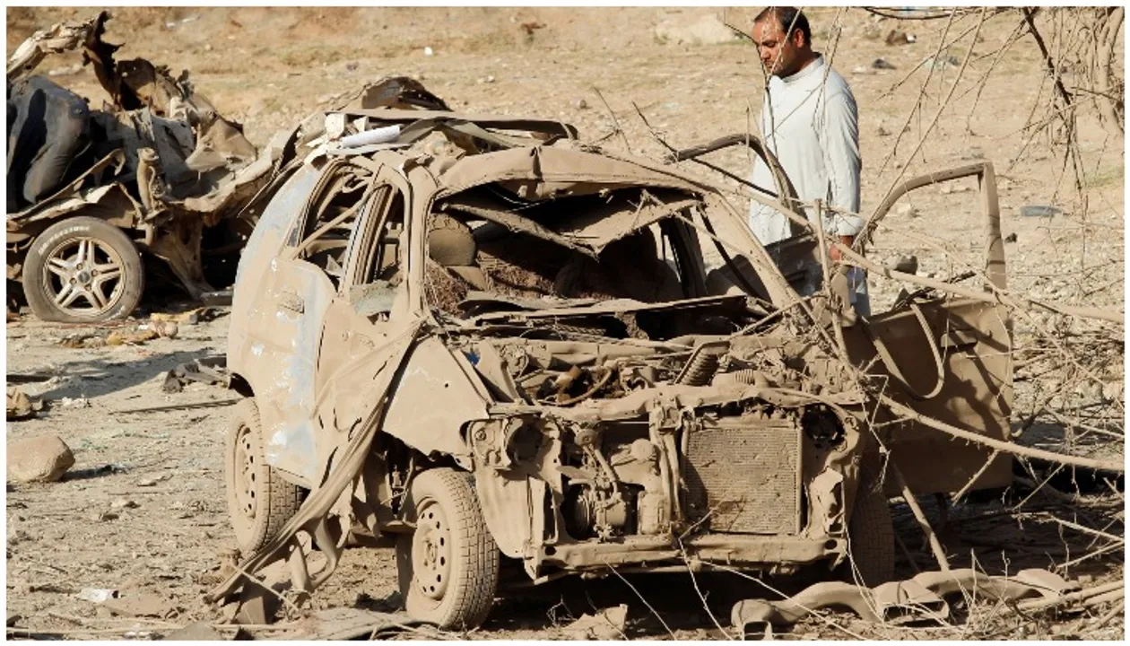 Afghanistan Nangarhar blast Photograph:(Reuters) 