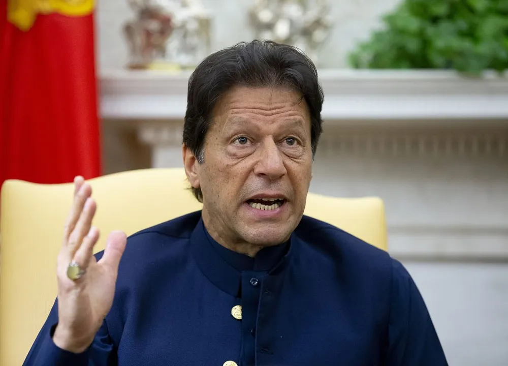  Imran Khan Photograph:(PTI) 
