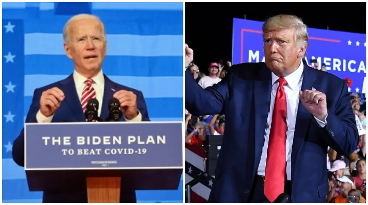  Joe Biden and Donald Trump Photograph:(WION Web Team) 