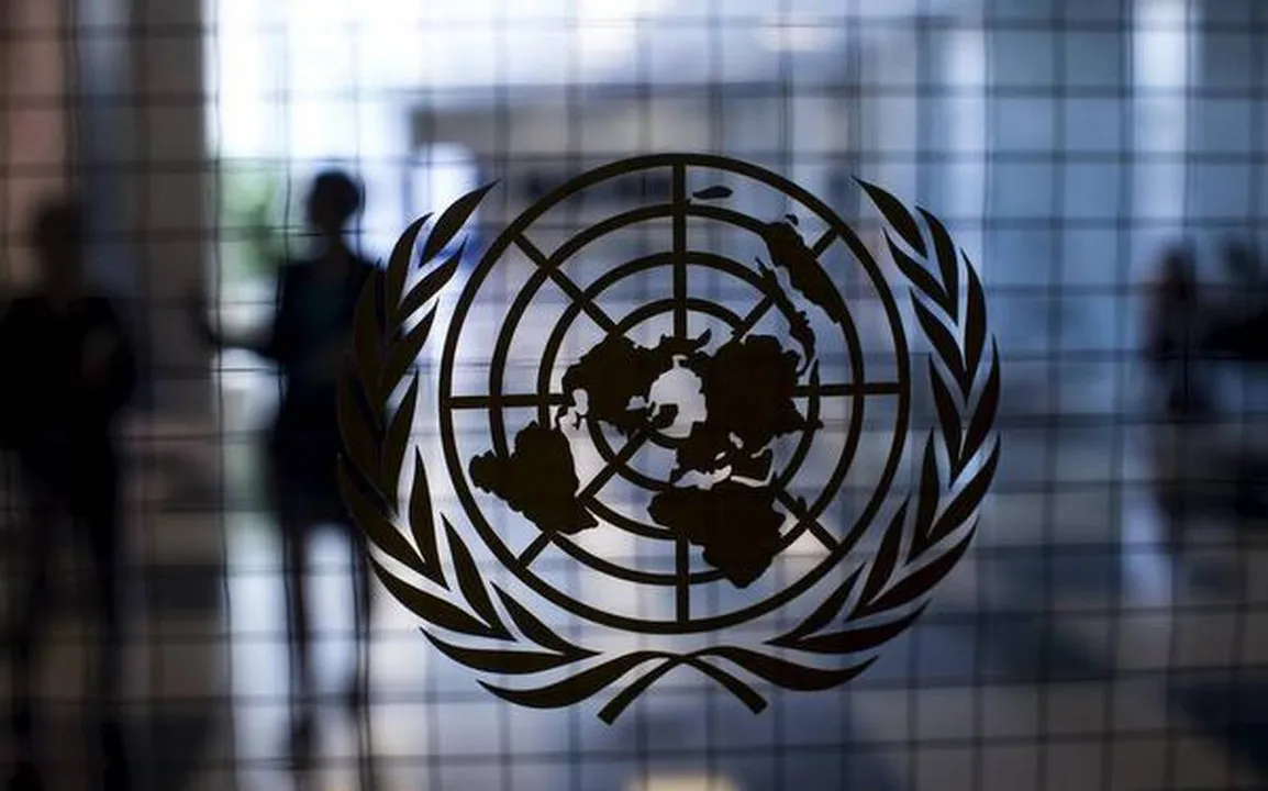  A file photo of logo of United Nations. Photograph:(AFP) 