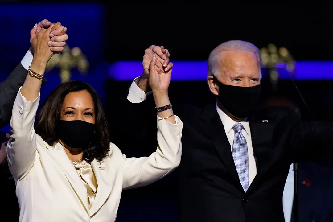  Kamala Harris and Joe Biden Photograph:(AFP) 