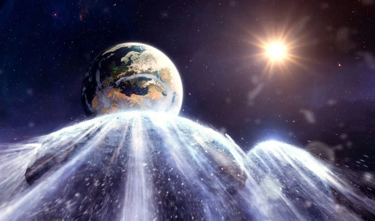  Asteroids headed towards the Earth Photograph:(X) 