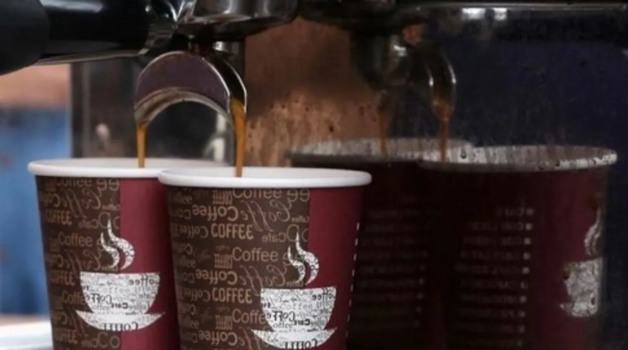  Take-away paper cups Photograph:(Reuters) 
