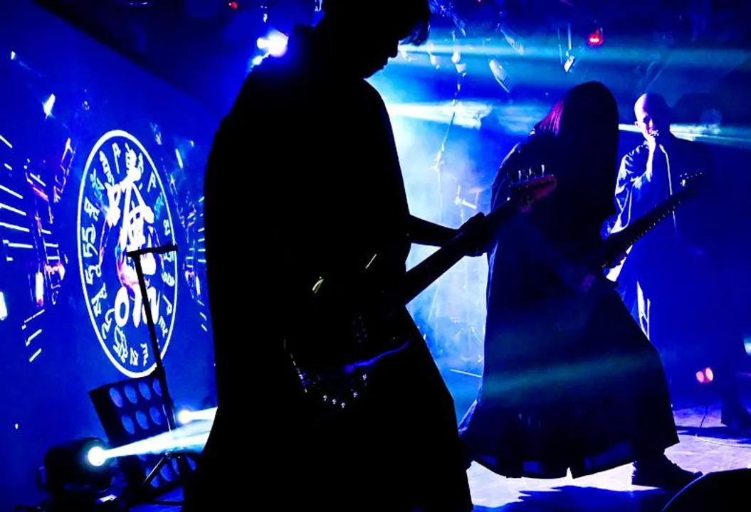  Dharma, Taiwanâs first Buddhist death metal band Photograph:(AFP) 