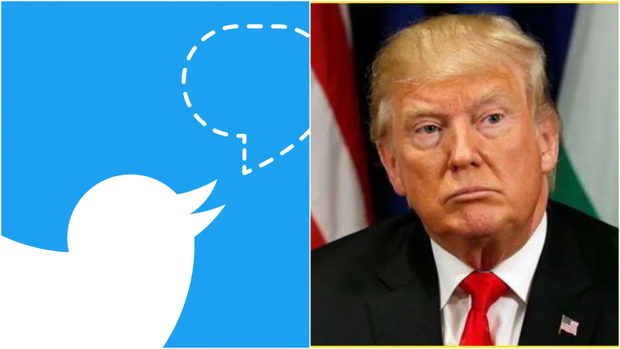  Donald Trump and Twitter Photograph:(WION) 