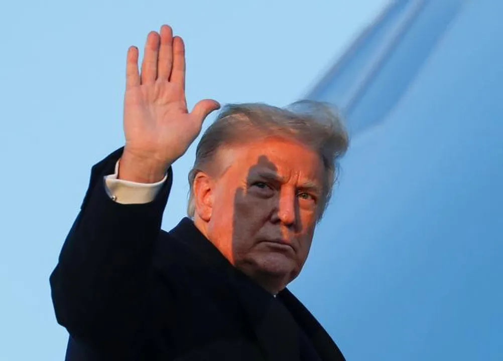  Donald Trump Photograph:(Reuters) 