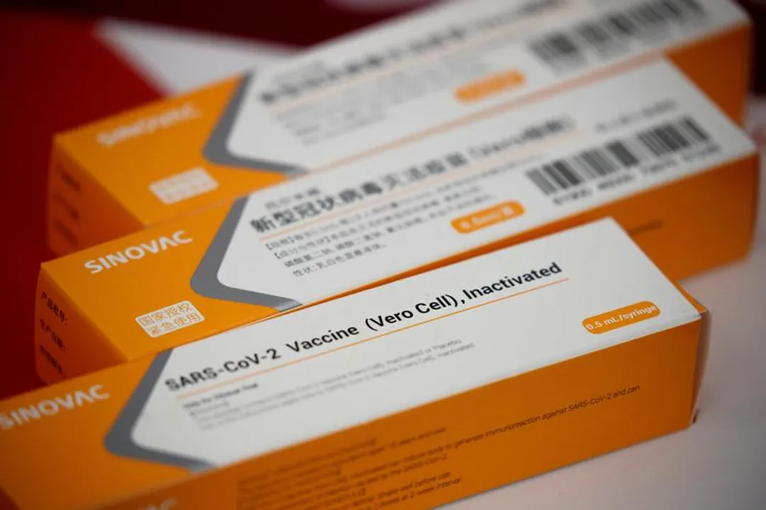  Sinovac Covid vaccine (file photo). Photograph:(Reuters) 