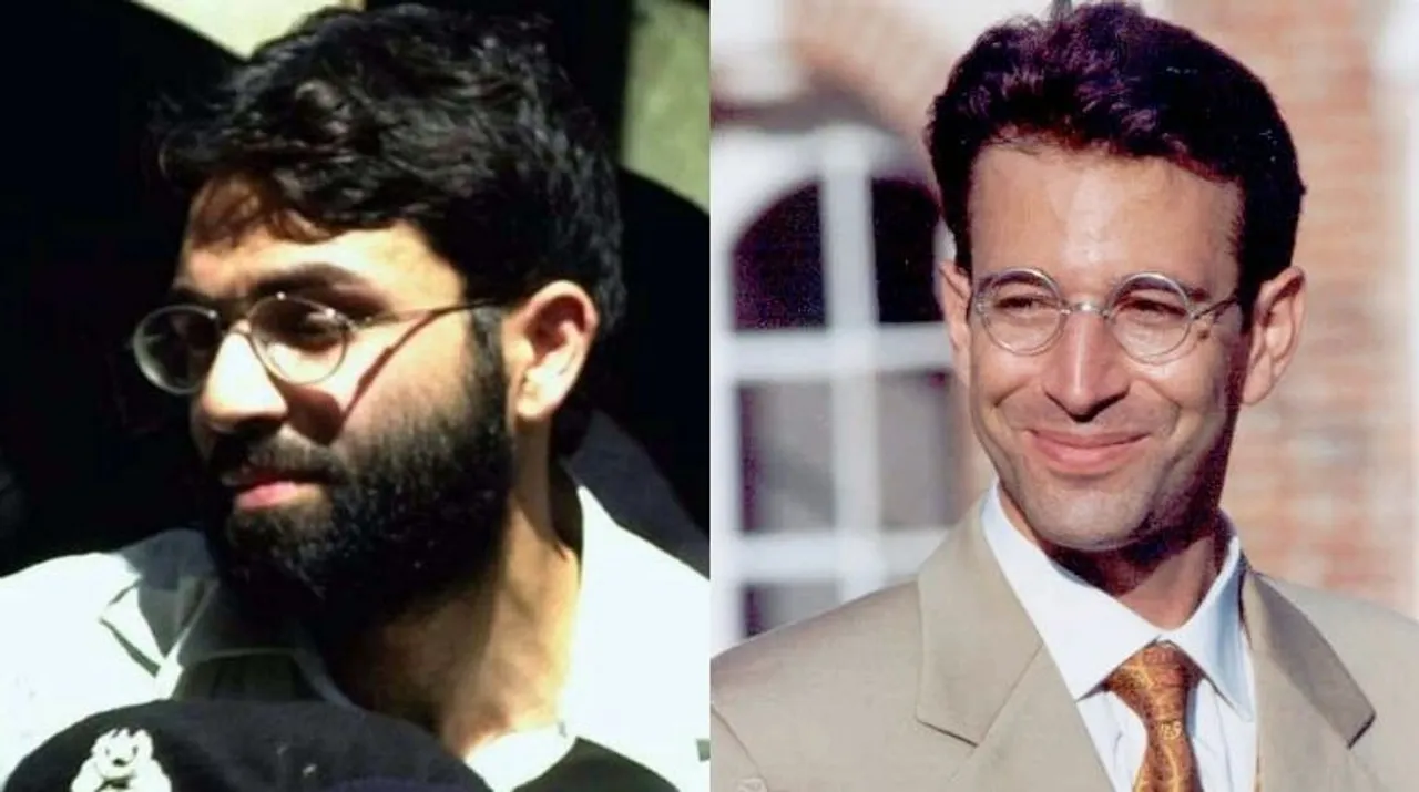  Ahmed Omar Saeed Sheikh and Daniel Pearl Photograph:(Agencies) 