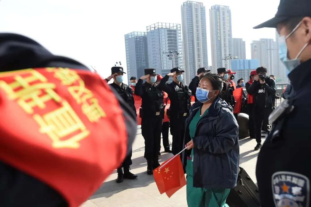  Coronavirus in China Photograph:(Reuters) 
