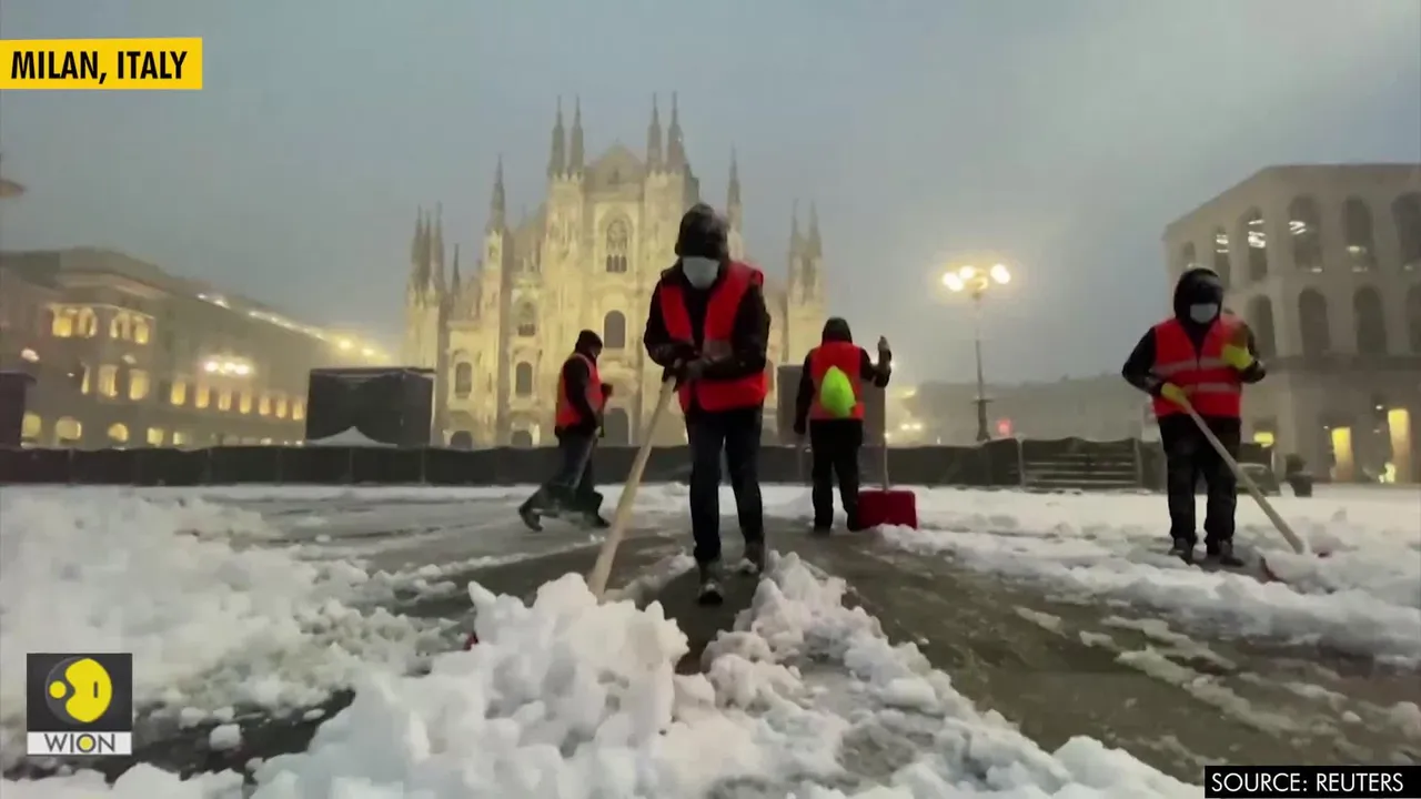 Snowfall In Italy News Latest Snowfall In Italy News Breaking 