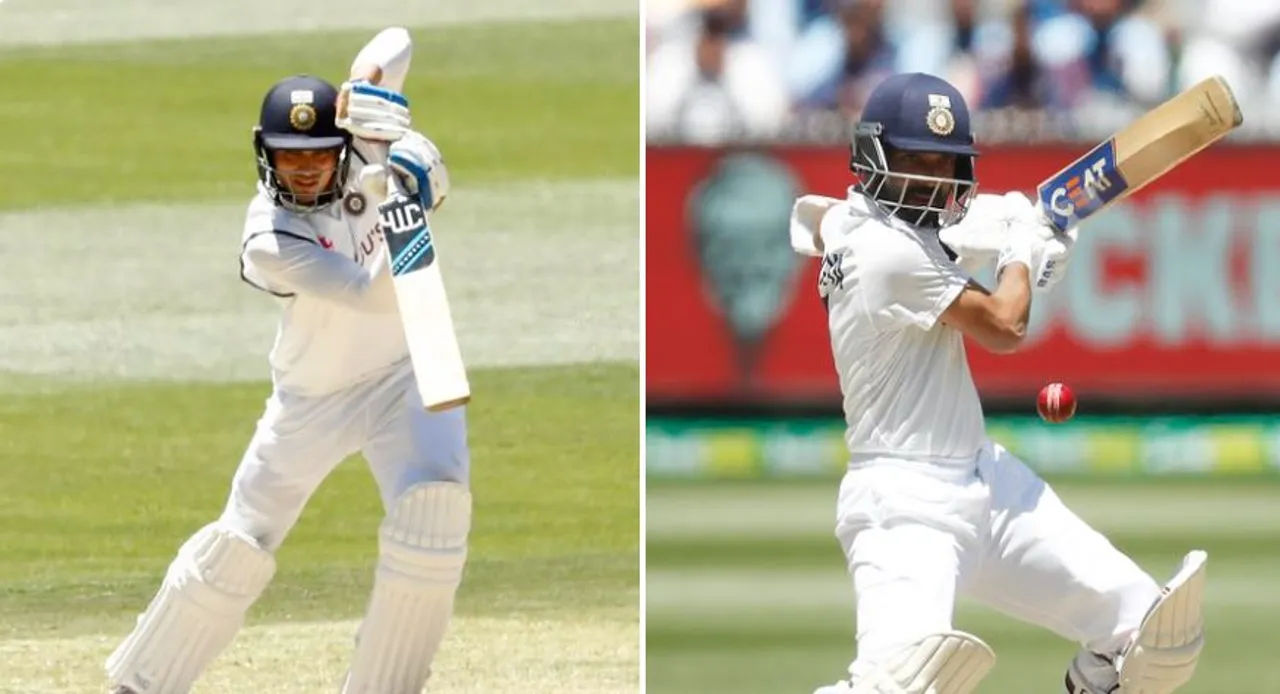  Shubman Gill-Ajinkya Rahane Photograph:(X) 