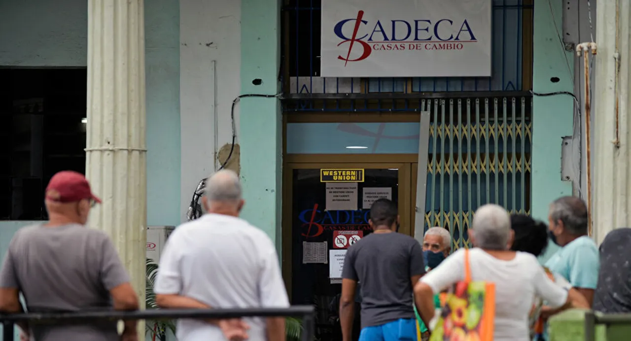  A Cuban bank Photograph:(AFP) 