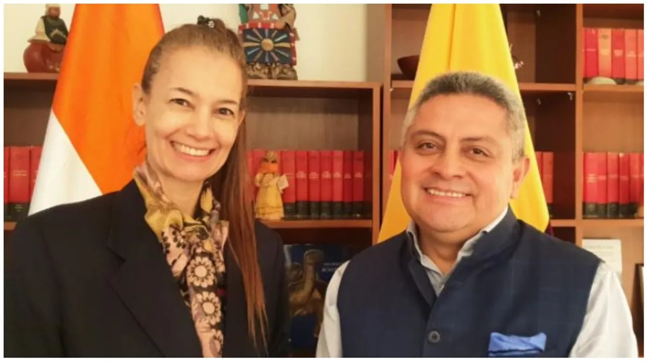  Ecuador envoy Photograph:(WION) 