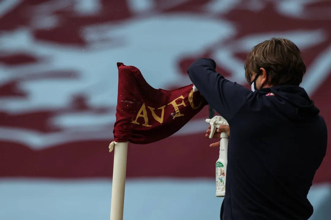  Aston Villa training ground closed due to coronavirus outbreak Photograph:(AFP) 