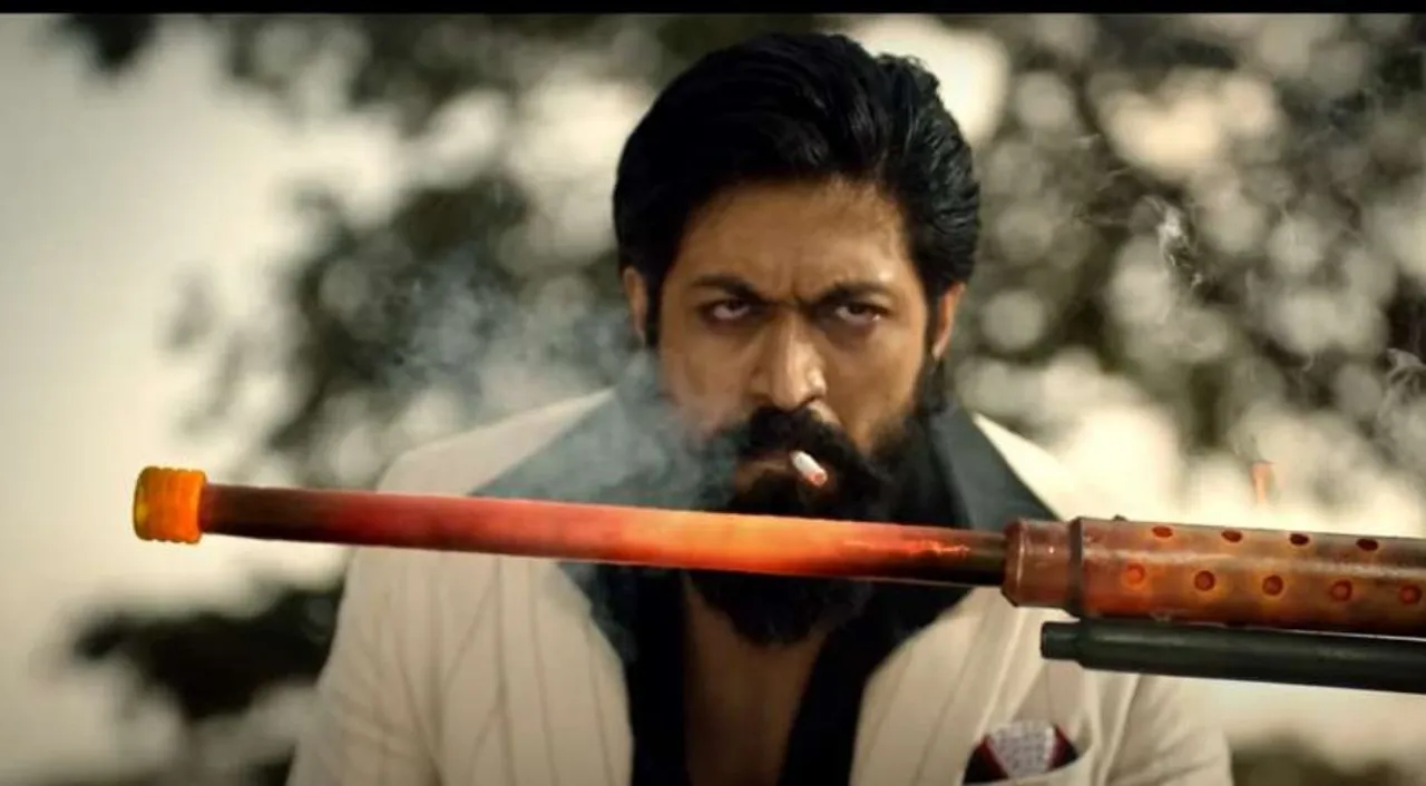  Yash in 'KGF: Chapter Two' Photograph:(X) 