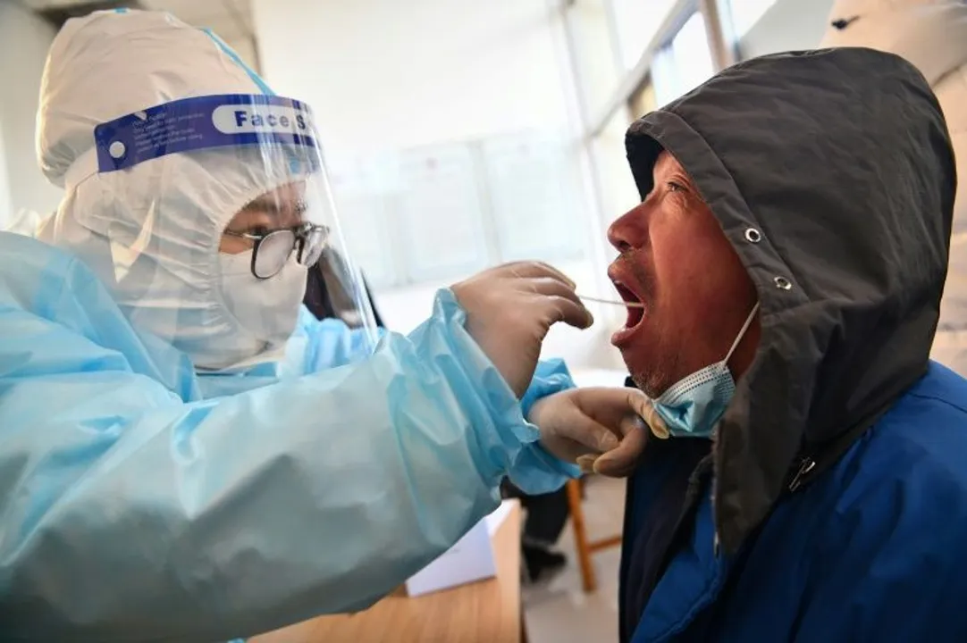  Coronavirus in China Photograph:(AFP) 
