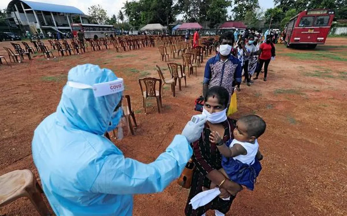  Coronavirus in Sri Lanka Photograph:(Reuters) 