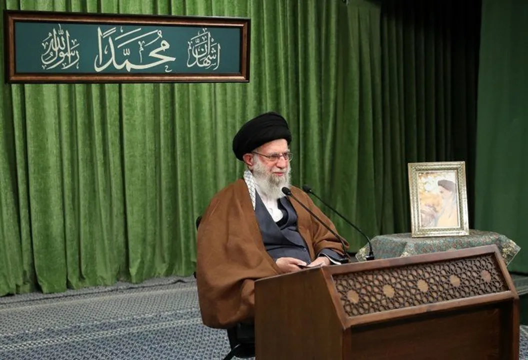  Ayatollah Ali Khamenei Photograph:(AFP) 