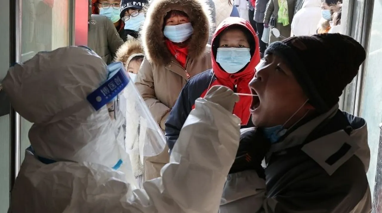  Coronavirus in China Photograph:(Reuters) 