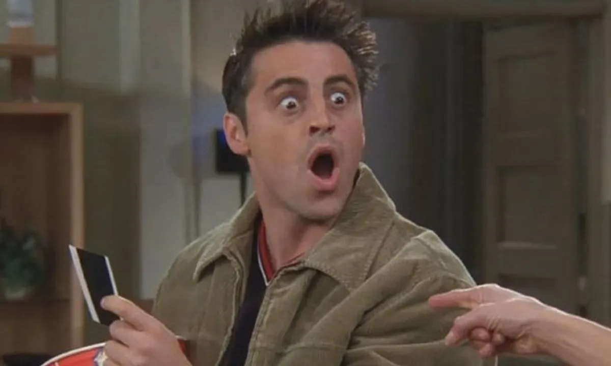  As excited as Joey Photograph:(X) 