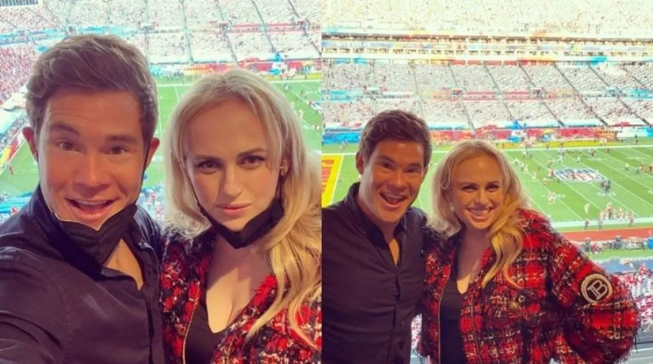 'Pitch Perfect' reunion! Rebel Wilson poses alongside costar Adam