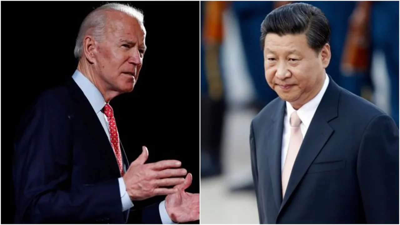  Biden and Jinping Photograph:(Reuters) 
