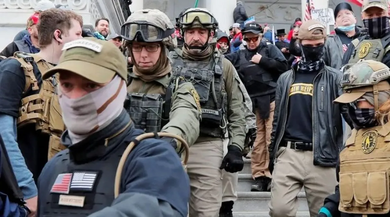  Oath Keepers Photograph:(Reuters) 
