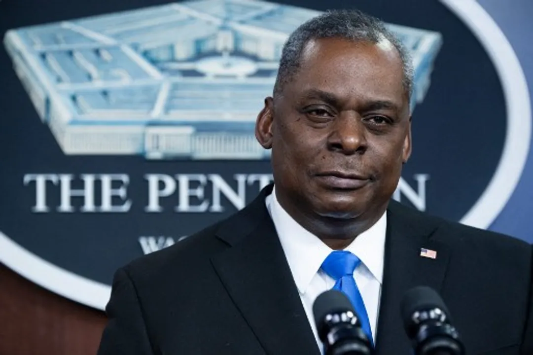  US Secretary of Defense Lloyd Austin  Photograph:(AFP) 