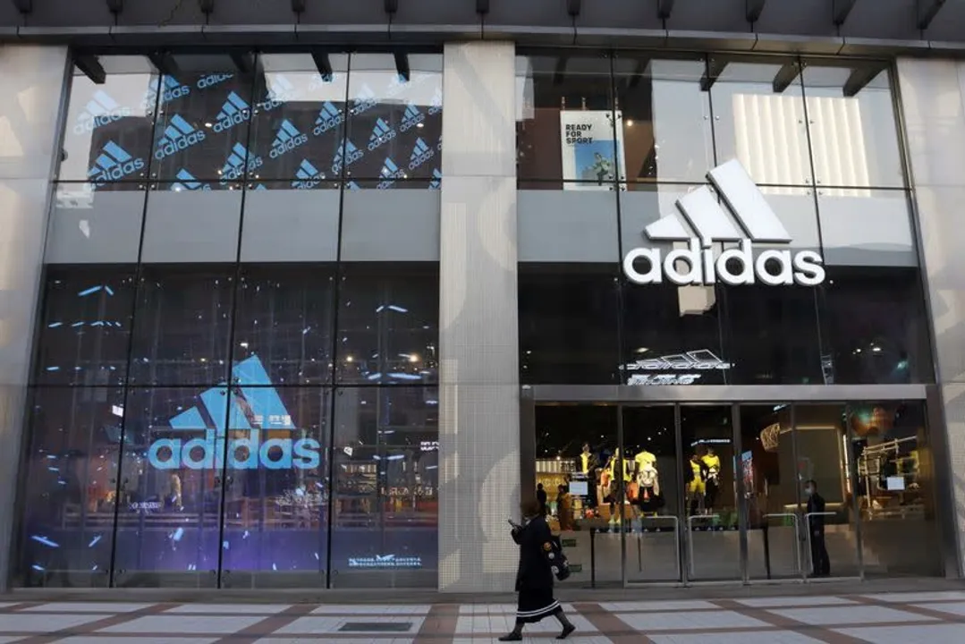  An Adidas showroom in Beijing Photograph:(Reuters) 