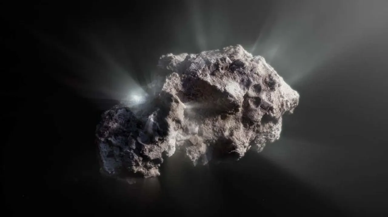  Interstellar comet Borisov Photograph:(X) 