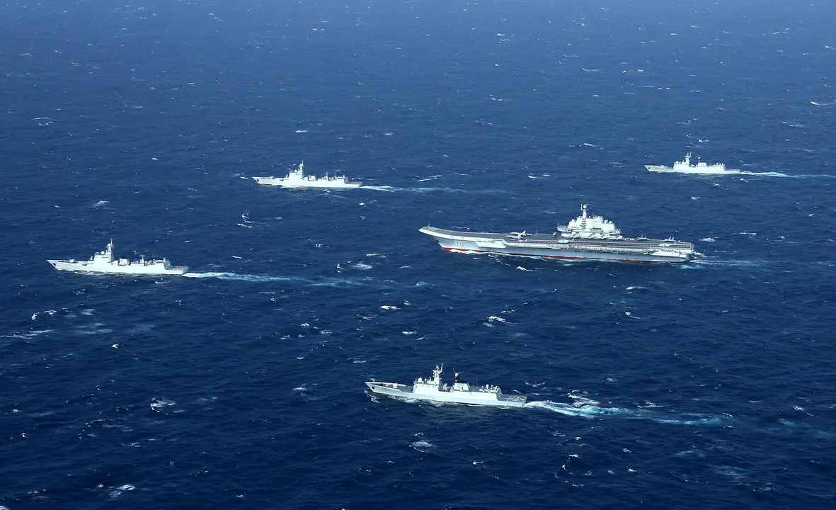  South China Sea Photograph:(AFP) 