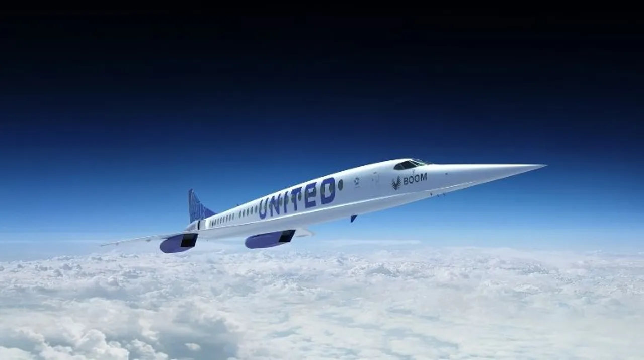  United Airlines Supersonic Photograph:(The New York Times) 