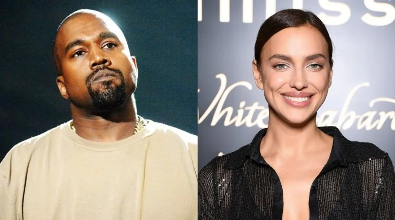  File images of Kanye West and Irina Shayk Photograph:(X) 