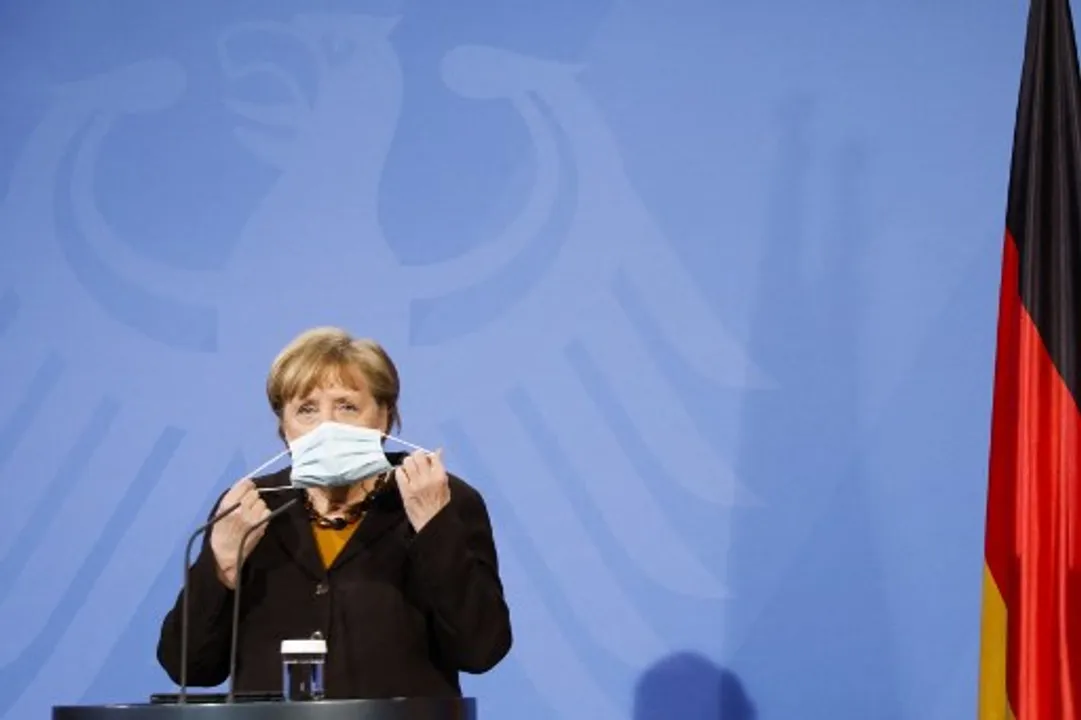  German Chancellor Angela Merkel  Photograph:(AFP) 